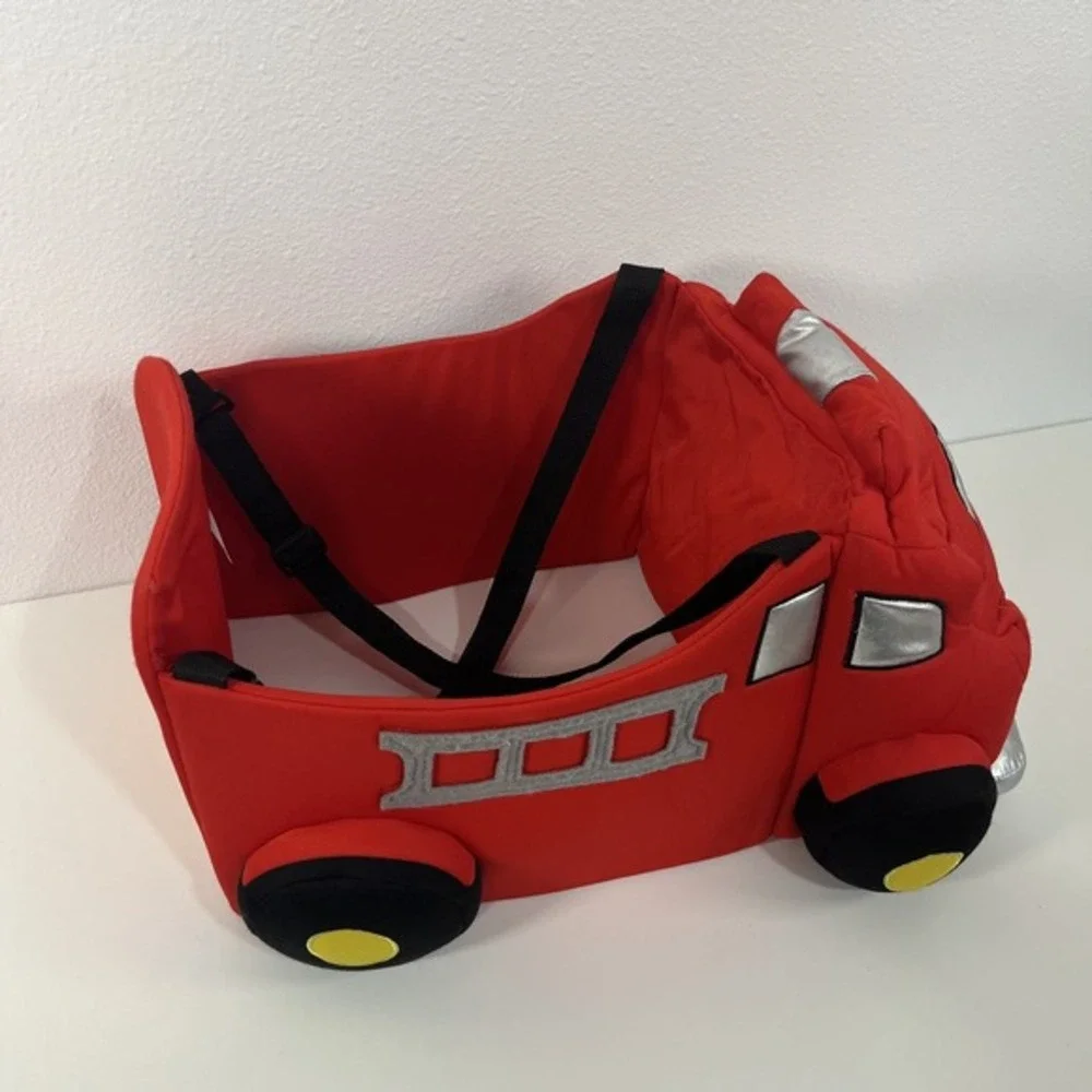 Carter's Fire Truck Dress Up Halloween‎ Firefighter Costume Toddler Boy Kids - Picture 2 of 13